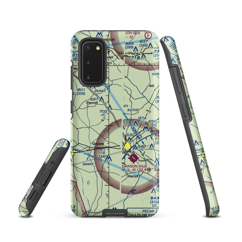 Young Field (9GA3) VFR Sectional Samsung Phone Case Samsung Galaxy S20 model shown