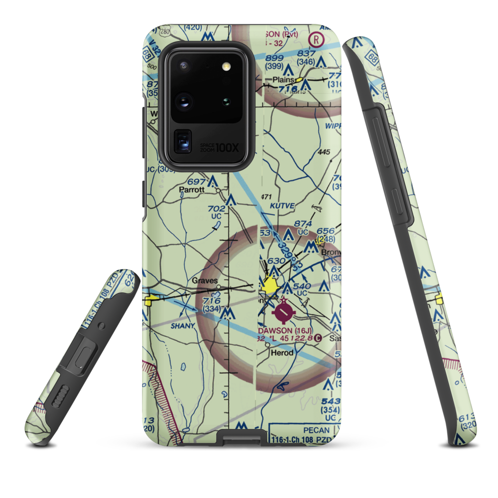 Young Field (9GA3) VFR Sectional Samsung Phone Case Samsung Galaxy S20 Ultra model shown