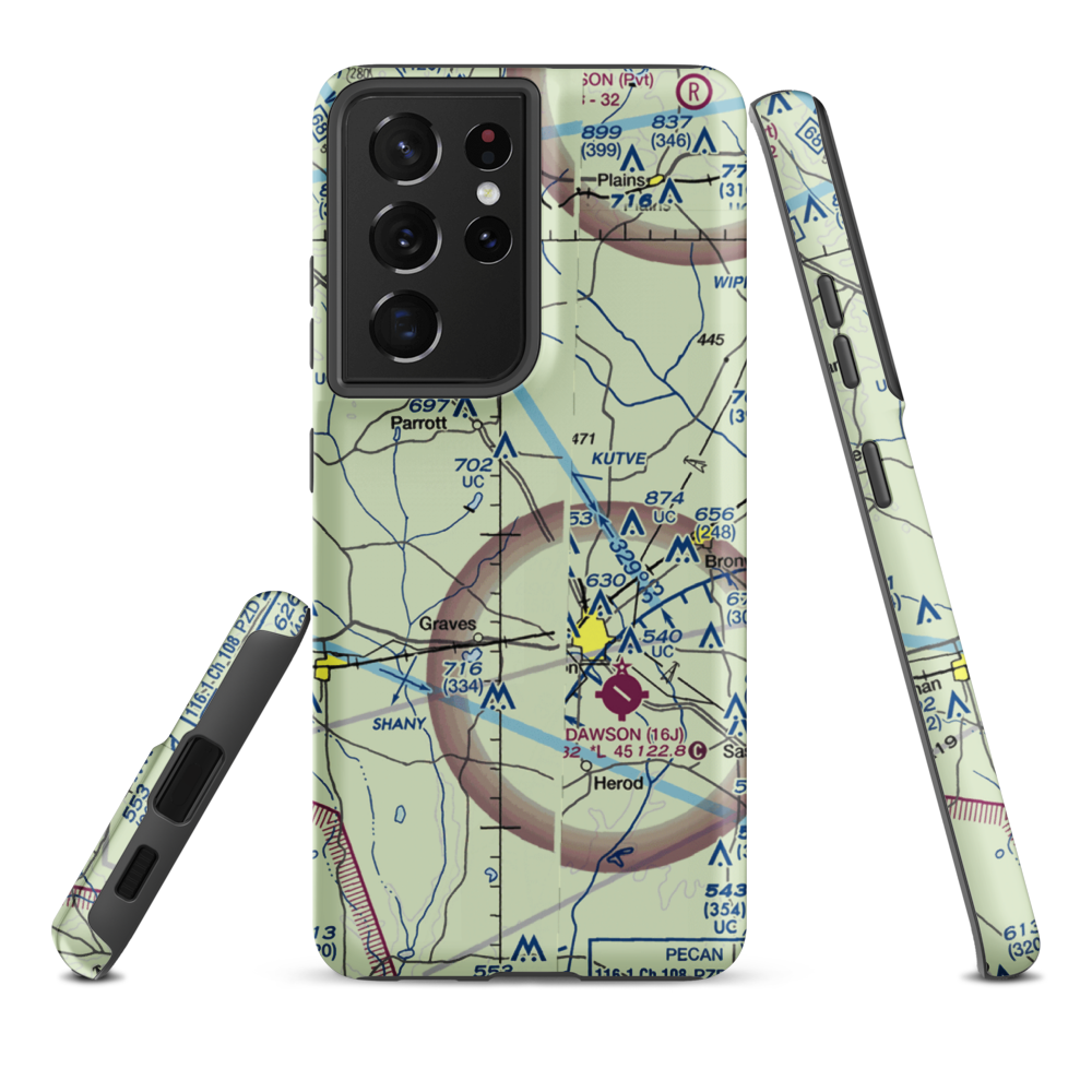 Young Field (9GA3) VFR Sectional Samsung Phone Case Samsung Galaxy S21 Ultra model shown
