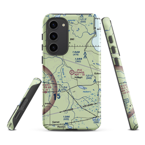 Young's Airport (0MI6) VFR Sectional Samsung Phone Case