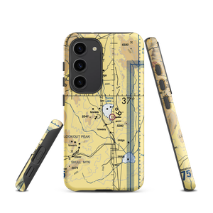 Yucca Airstrip (NV11) VFR Sectional Samsung Phone Case