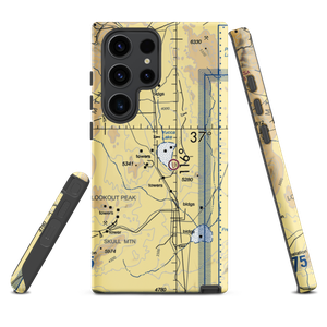 Yucca Airstrip (NV11) VFR Sectional Samsung Phone Case