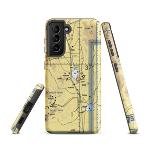 Yucca Airstrip (UCC) VFR Sectional Samsung Phone Case