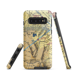 Z X Ranch Airport (0ID7) VFR Sectional Samsung Phone Case