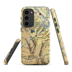 Z X Ranch Airport (0ID7) VFR Sectional Samsung Phone Case