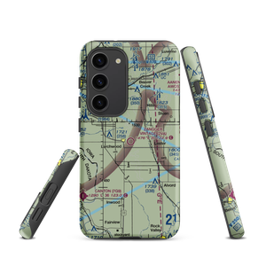 Zangger Vintage Airpark (2VA) VFR Sectional Samsung Phone Case