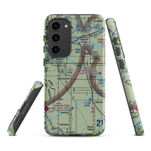 Zangger Vintage Airpark (2VA) VFR Sectional Samsung Phone Case