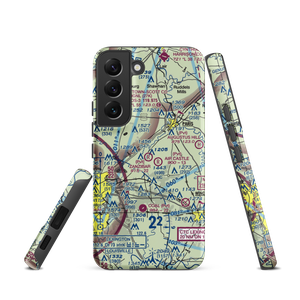 Zanzibar Farm Airport (50KY) VFR Sectional Samsung Phone Case