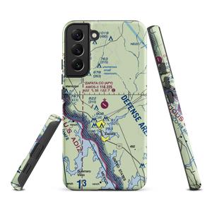 Zapata County Airport (APY) VFR Sectional Samsung Phone Case