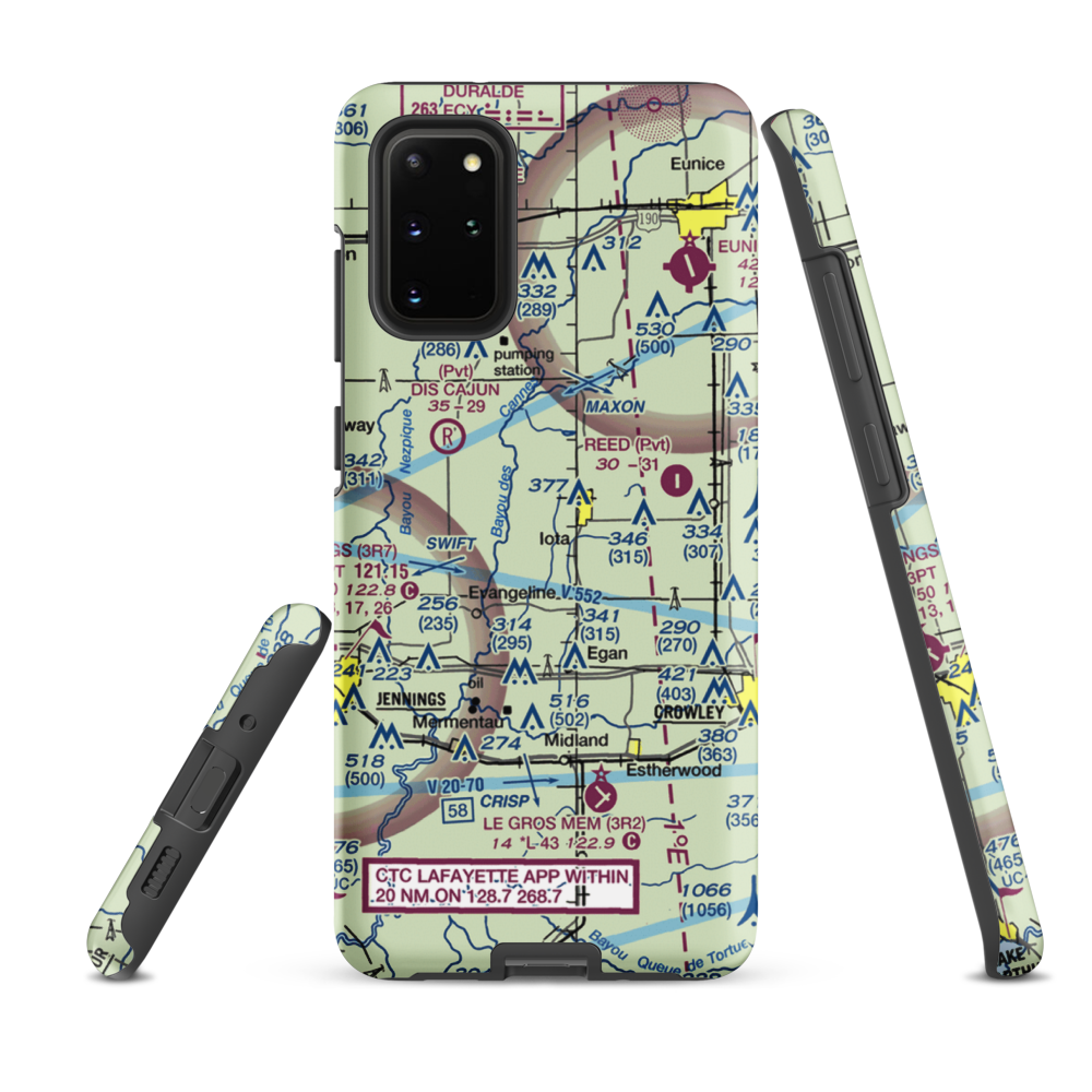 Zaunbrecher Strip (LA68) VFR Sectional Samsung Phone Case Samsung Galaxy S20 Plus model shown