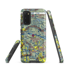 Zelienople Municipal Airport (PJC) VFR Sectional Samsung Phone Case