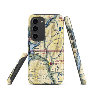 Zema Private Airport (WA72) VFR Sectional Samsung Phone Case