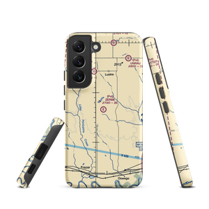 Zerbe Airport (MT51) VFR Sectional Samsung Phone Case