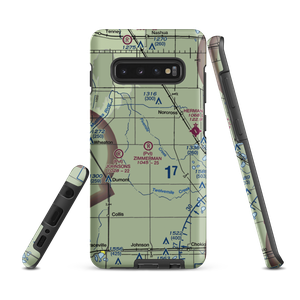 Zimmerman Airport (50MN) VFR Sectional Samsung Phone Case