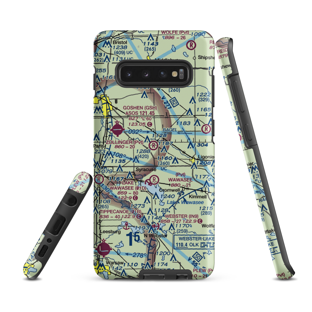 Zollinger Strip (II21) VFR Sectional Samsung Phone Case Samsung Galaxy S10 Plus model shown