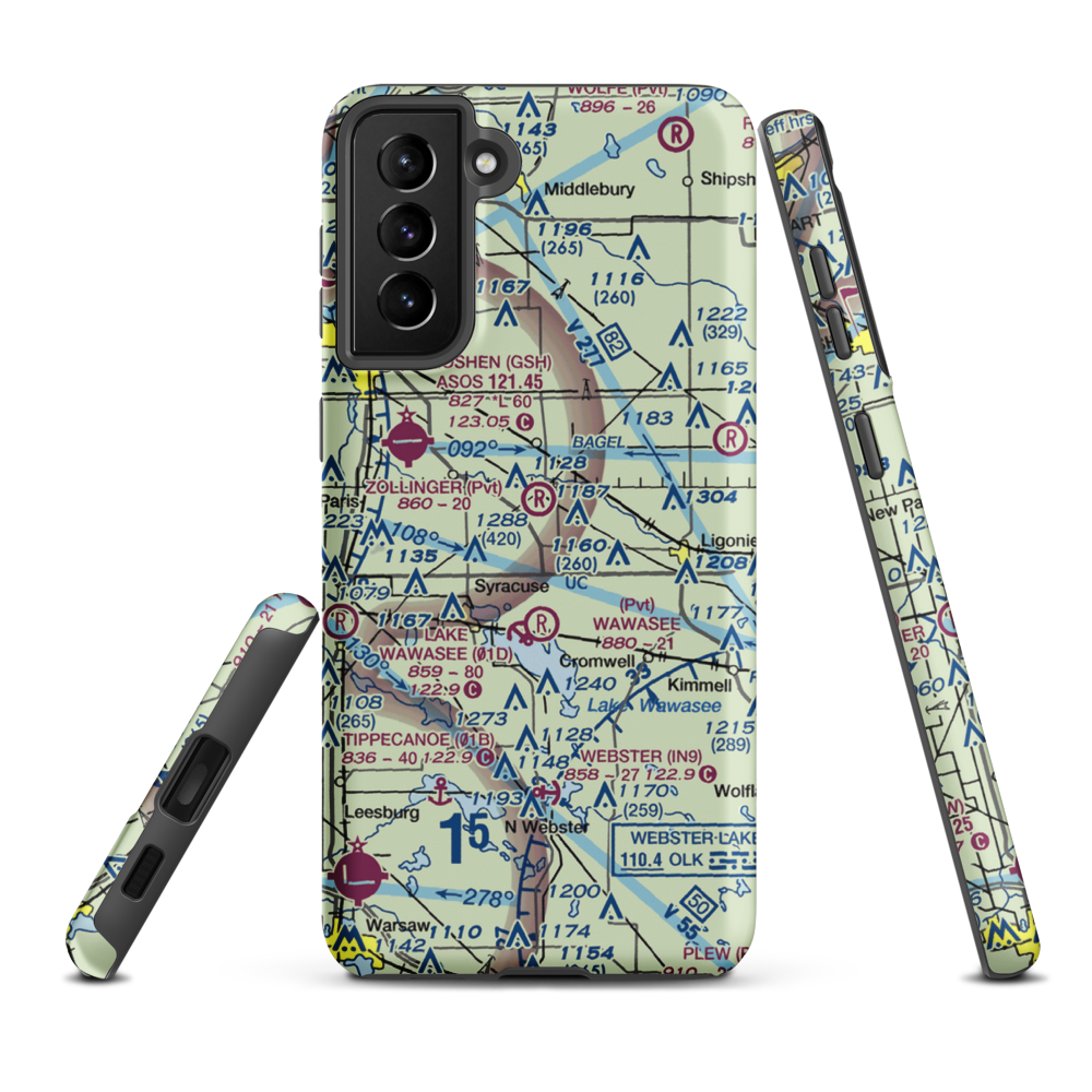 Zollinger Strip (II21) VFR Sectional Samsung Phone Case Samsung Galaxy S21 FE model shown