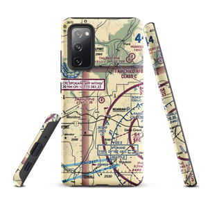 Zwainz Farms Airport (WA08) VFR Sectional Samsung Phone Case