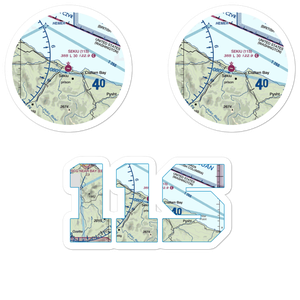 Sekiu Airport (11S) VFR Sectional Sticker Pack