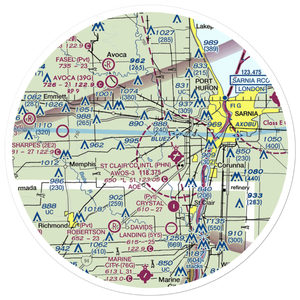 Johnson Field (11G) VFR Sectional Sticker (30 mile)