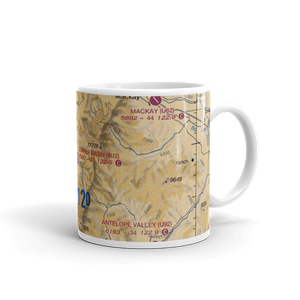 Copper Basin Airport (0U2) VFR Sectional  Mug