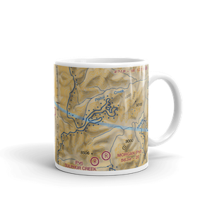 Landmark US Forest Service Airport (0U0) VFR Sectional  Mug