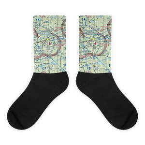 Brazil Clay County Airport (0I2) VFR Sectional Socks