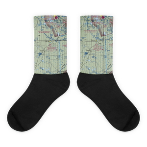 Hill City-Quadna Mountain Airport (07Y) VFR Sectional Socks