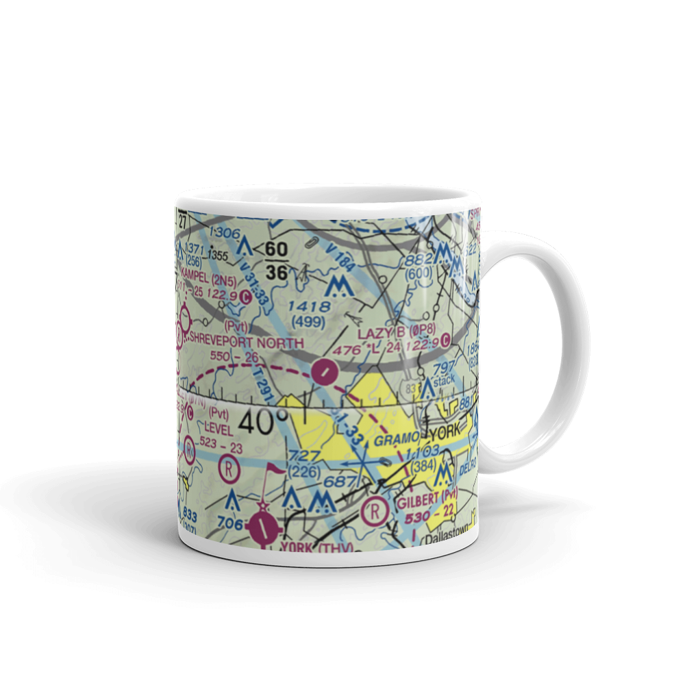 Bermudian Valley Airpark (07N) VFR Sectional  Mug 