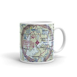 Blue Hill Airport (07B) VFR Sectional  Mug