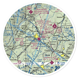 Randall Airport (06N) VFR Sectional Sticker (30 mile)