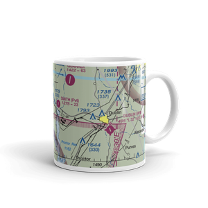 De Leon Municipal Airport (04F) VFR Sectional  Mug