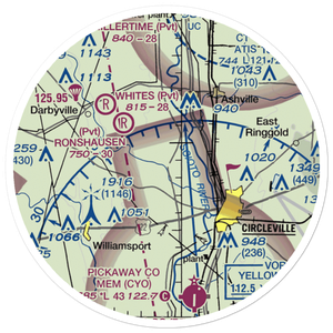 Clarks Dream Strip (03I) VFR Sectional Sticker (20 mile)