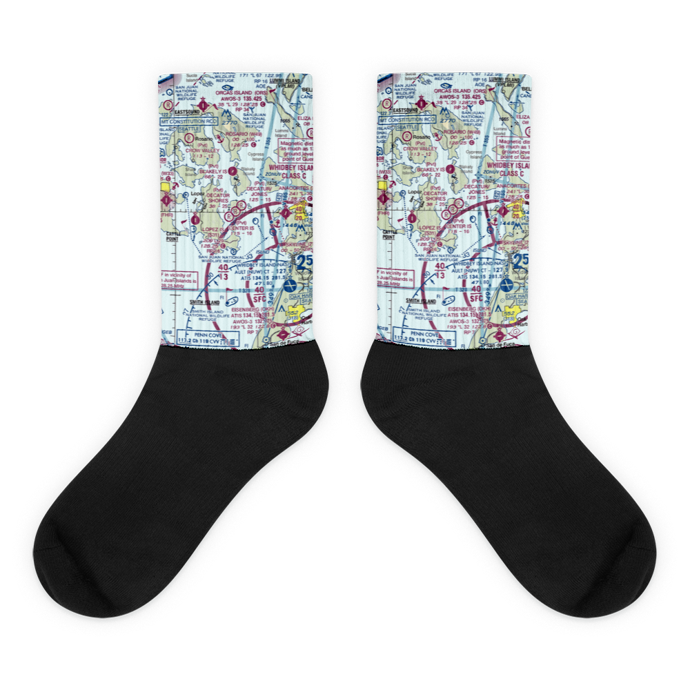 Decatur Shores Airport (DTR) VFR Sectional Socks 