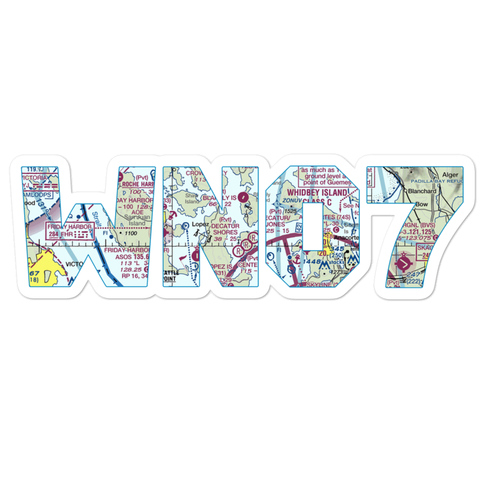 Decatur Shores Airport (DTR) VFR Sectional Sticker 