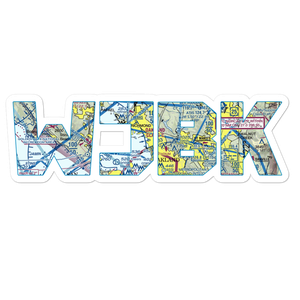 Berkley Municipal Heliport (JBK) VFR Sectional Sticker