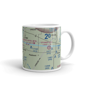 Beaumont Hotel Airport (07S) VFR Sectional  Mug