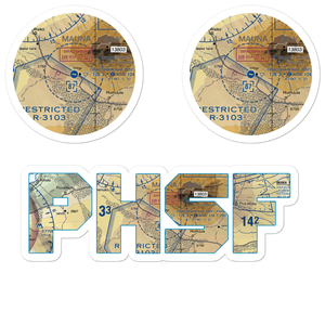 Bradshaw Army Airfield (BSF) VFR Sectional Sticker Pack