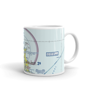 Kaneohe Bay MCAS (Marion E. Carl Field) Airport (NGF) VFR Sectional  Mug