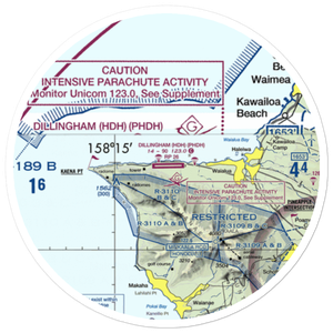 Dillingham Airfield (HDH) VFR Sectional Sticker (20 mile)