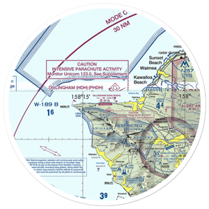 Dillingham Airfield (HDH) VFR Sectional Sticker (30 mile)