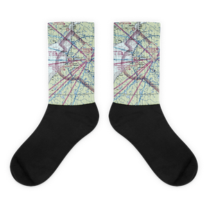 South Naknek Nr 2 Airport (WSN) VFR Sectional Socks