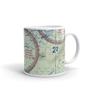 Robert (Bob) Curtis Memorial Airport (D76) VFR Sectional  Mug