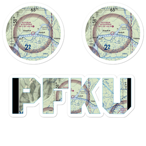 Koyukuk Airport (KYU) VFR Sectional Sticker Pack