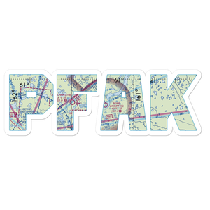 Akiak Airport (AKI) VFR Sectional Sticker