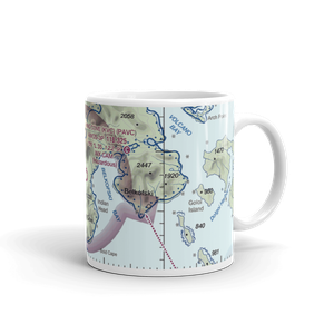 King Cove Airport (KVC) VFR Sectional  Mug