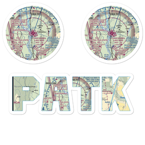 Talkeetna Airport (TKA) VFR Sectional Sticker Pack