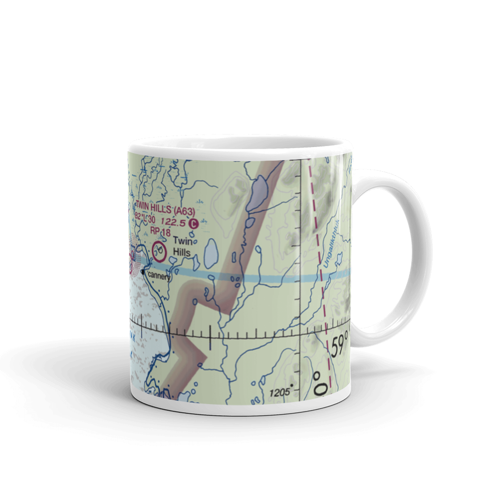 Togiak Airport (TOG) VFR Sectional  Mug 