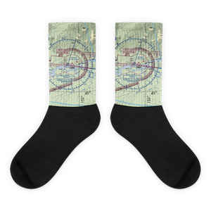 Ralph M Calhoun Memorial Airport (TAL) VFR Sectional Socks