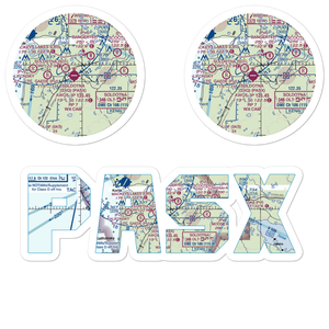 Soldotna Airport (SXQ) VFR Sectional Sticker Pack