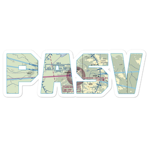 Sparrevohn LRRS Airport (SVW) VFR Sectional Sticker